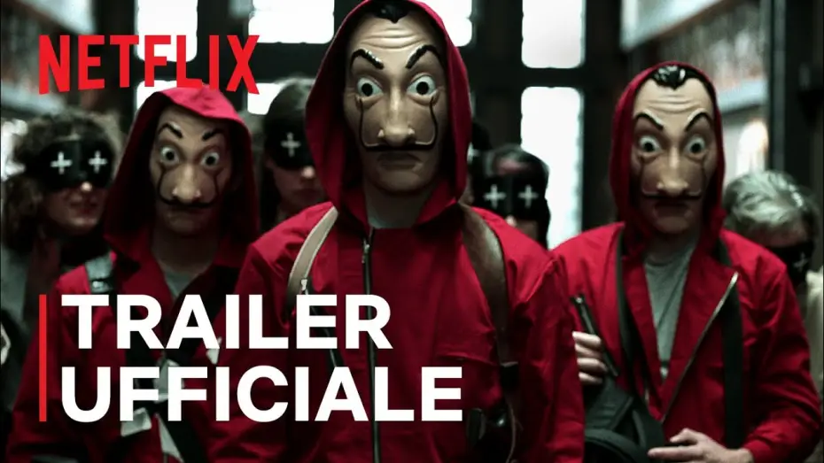 Відео до серіалу Паперовий будинок — La casa di carta | Trailer della serie | Netflix Italia