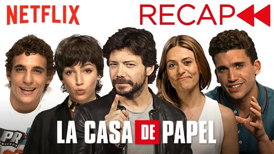 Відео до серіалу Паперовий будинок — La Casa De Papel (Money Heist) Cast Recaps Seasons 1 & 2 | Netflix