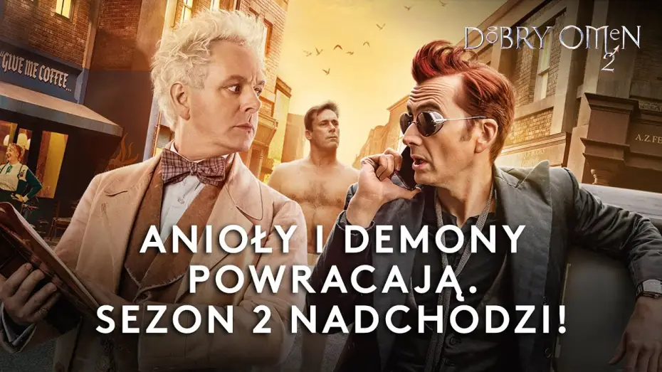 Відео до серіалу Добрі передвісники — Dobry Omen sezon 2 | Oficjalny zwiastun | Prime Video Polska