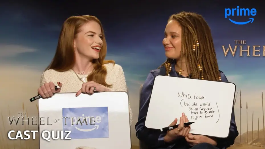 Відео до серіалу Колесо часу — Cast Quiz with Ceara Coveney and Ayoola Smart