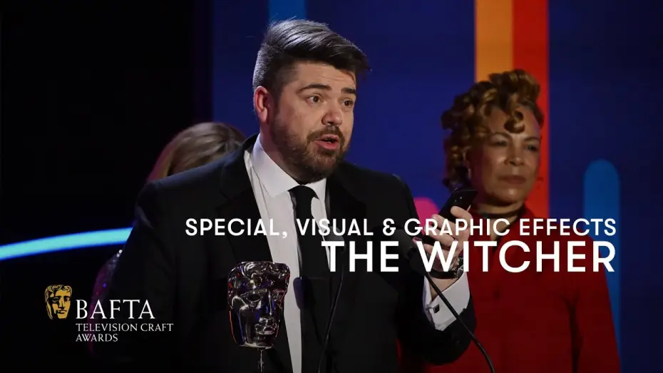 Відео до серіалу Відьмак — The Witcher wins Special, Visual and Graphic Effects | BAFTA TV Craft Awards 2024