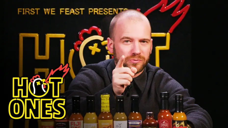 Відео до серіалу Гарячі крильця — Sean Evans Reveals the Season 11 Hot Sauce Lineup | Hot Ones