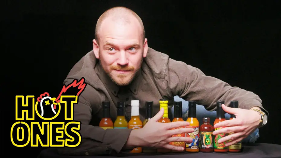 Відео до серіалу Гарячі крильця — Sean Evans Reveals the Season 14 Hot Sauce Lineup | Hot Ones
