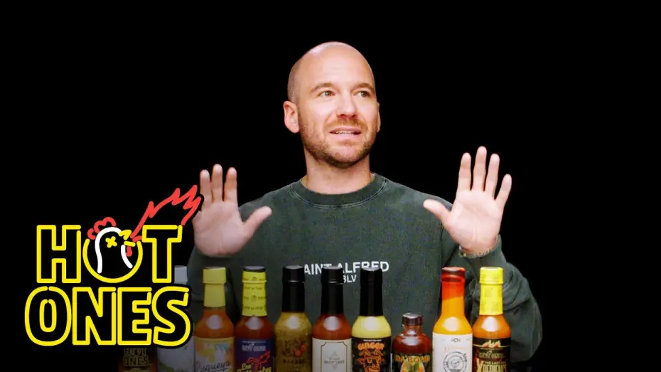 Відео до серіалу Гарячі крильця — Sean Evans Reveals the Season 22 Hot Sauce Lineup | Hot Ones