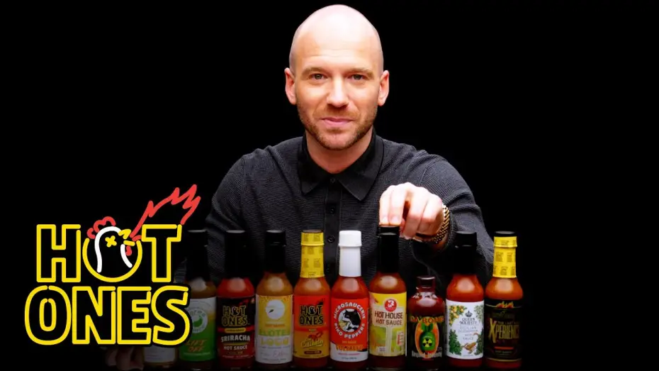 Відео до серіалу Гарячі крильця — Sean Evans Reveals the Season 26 Hot Sauce Lineup | Hot Ones