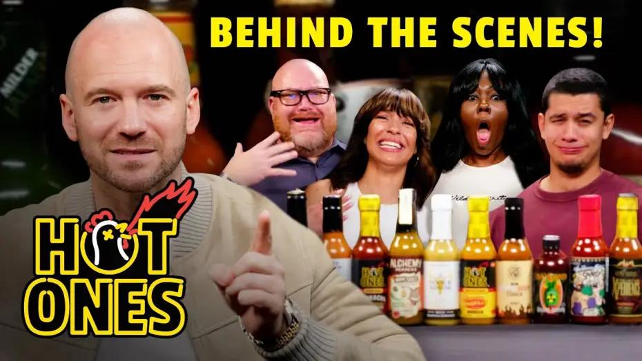 Відео до серіалу Гарячі крильця — Sean Evans Challenges Hot Ones Superfans | Season 27 Hot Sauce Reveal