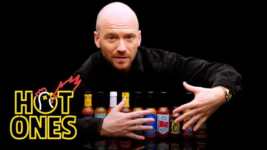 Відео до серіалу Гарячі крильця — Sean Evans Reveals the Season 24 Hot Sauce Lineup | Hot Ones