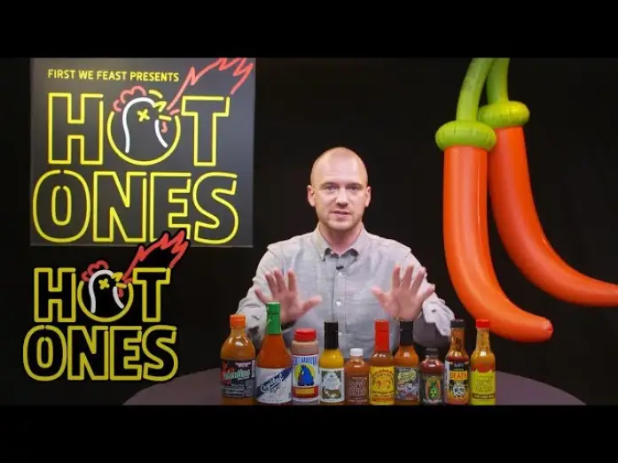 Видео к сериалу Гарячі крильця — Season Four Hot Sauce Lineup, REVEALED | Hot Ones