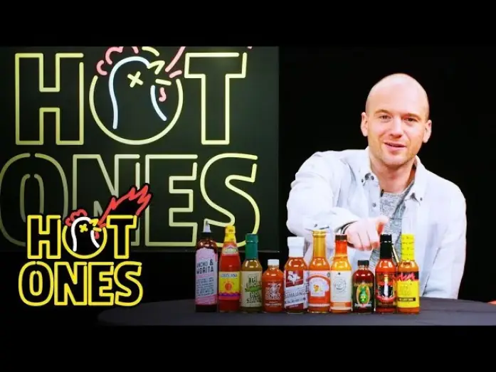 Відео до серіалу Гарячі крильця — Season Five Hot Sauce Lineup, REVEALED | Hot Ones
