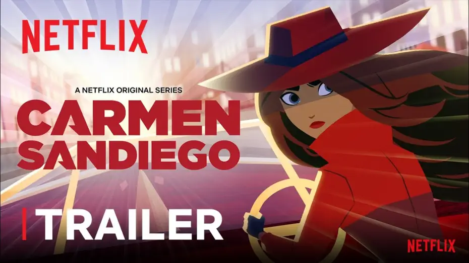 Відео до серіалу Кармен Сандієґо — Carmen Sandiego Season 3 Trailer | Netflix After School