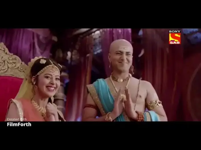Видео к сериалу Теналі Рама — Tenali rama song