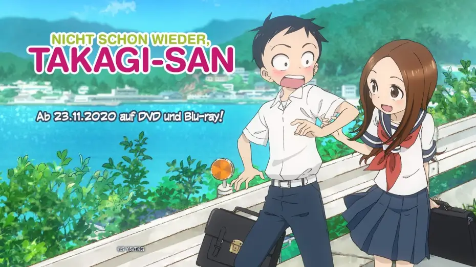 Відео до серіалу Провокаторка Такаґі — Nicht schon wieder, Takagi-san (Anime-Trailer)