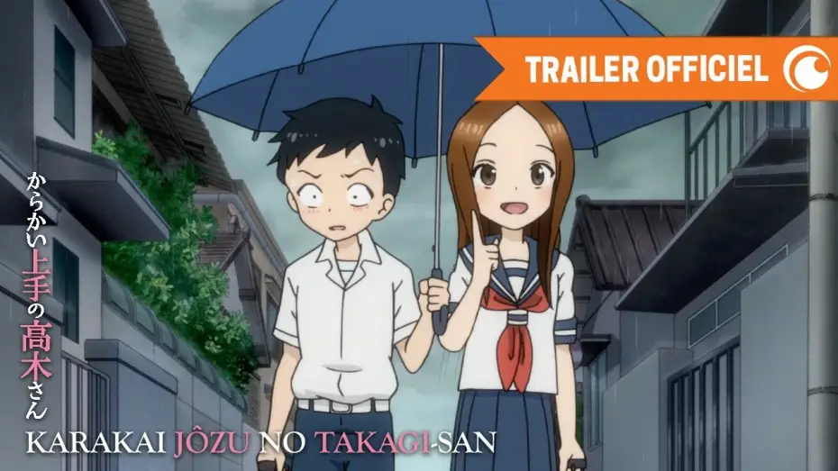 Відео до серіалу Провокаторка Такаґі — KARAKAI JÔZU NO TAKAGI-SAN - Bande Annonce VOST