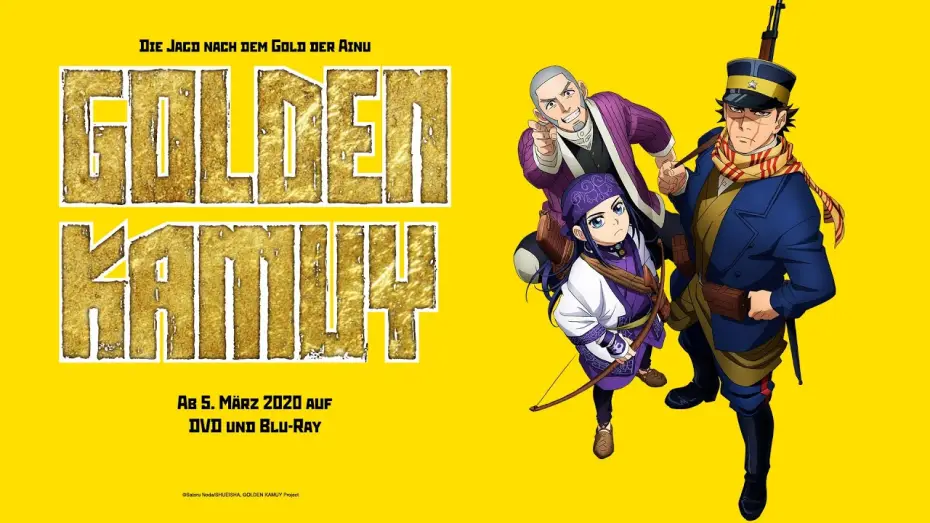 Відео до серіалу Золоте божество — Golden Kamuy (Anime-Trailer)