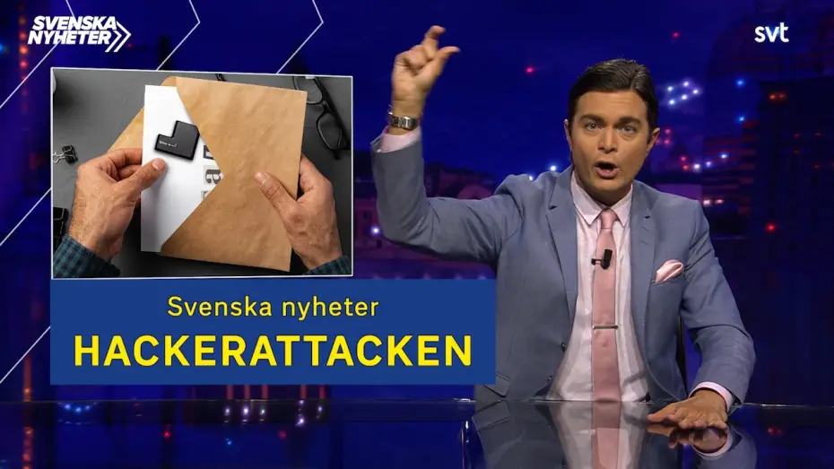 Відео до серіалу Шведські новини — Svenska nyheter - Hackerattacken