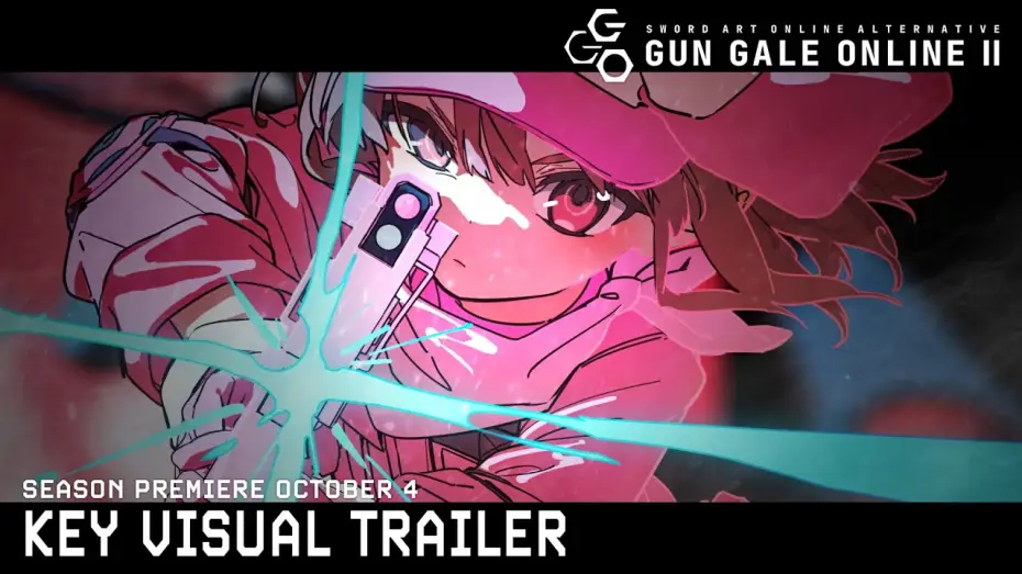 Відео до серіалу Альтернативний Сворд Арт Онлайн: Ґан Ґейл Онлайн — Gun Gale Online II Key Visual Trailer