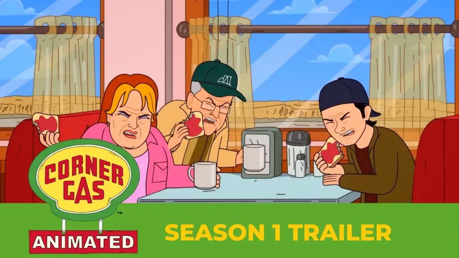 Відео до серіалу Корнер Газ: Анімований — Corner Gas Animated Season 1 Trailer | Corner Gas Animated