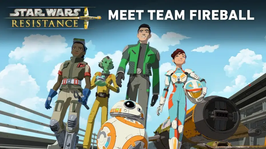 Видео к сериалу Зоряні війни: Спротив — Meet Team Fireball | Star Wars Resistance