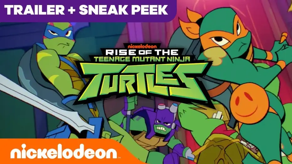 Відео до серіалу Еволюція Черепашок-ніндзя — Rise of the Teenage Mutant Ninja Turtles 🗡️ NEW Series OFFICIAL TRAILER w/ Bonus SNEAK PEEK | Nick