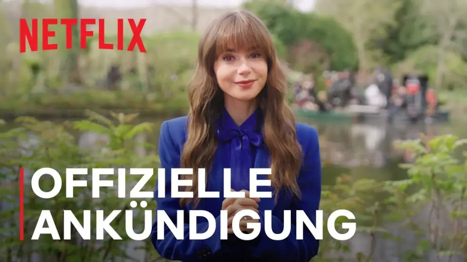 Відео до серіалу Емілі в Парижі — Staffel 4 Offizielle Ankündigung [OmU]