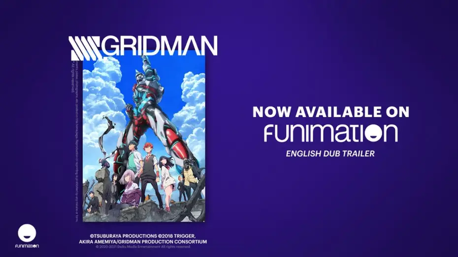 Відео до серіалу SSSS.Gridman — Official Trailer | English Dub [ Funimation ]