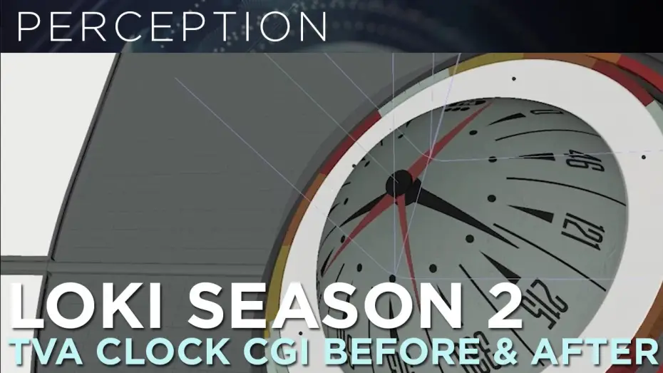 Відео до серіалу Loki — Title Sequence CGI Clock Design