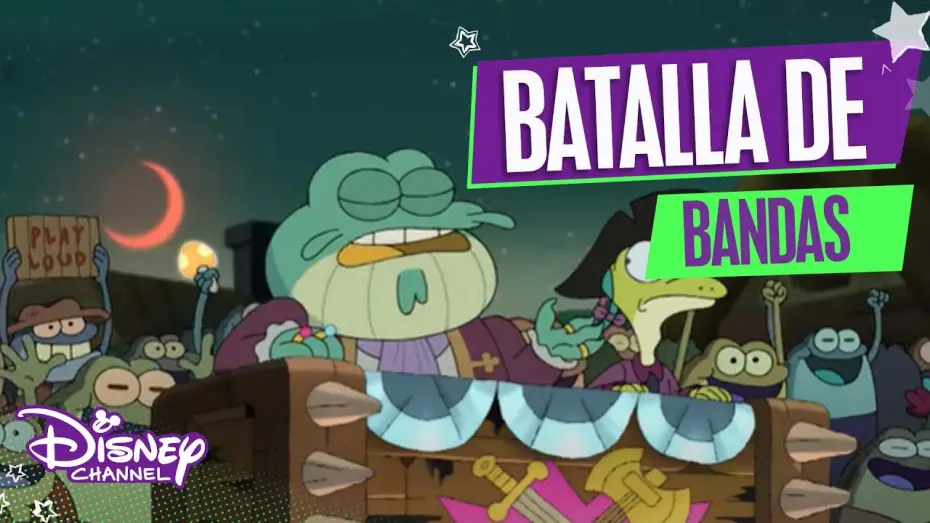 Відео до серіалу Амфібія — Anfibilandia - La Batalla de Bandas: Soy feliz | Disney Channel Oficial