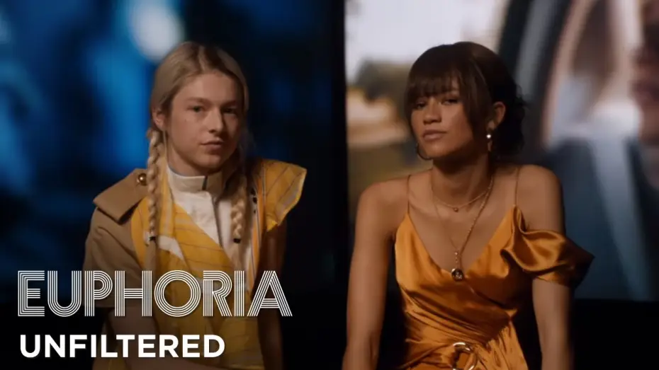 Відео до серіалу Ейфорія — unfiltered: zendaya and hunter schafer on rue and jules