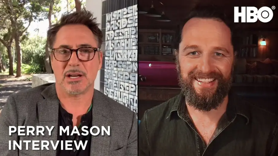 Відео до серіалу Перрі Мейсон — Сезон 1 — Conversation with Robert Downey Jr. and Matthew Rhys (Interview)