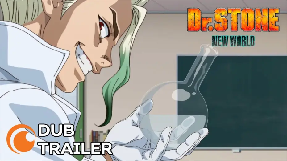 Відео до серіалу Доктор Стоун — Dr. Stone New World Dub Trailer