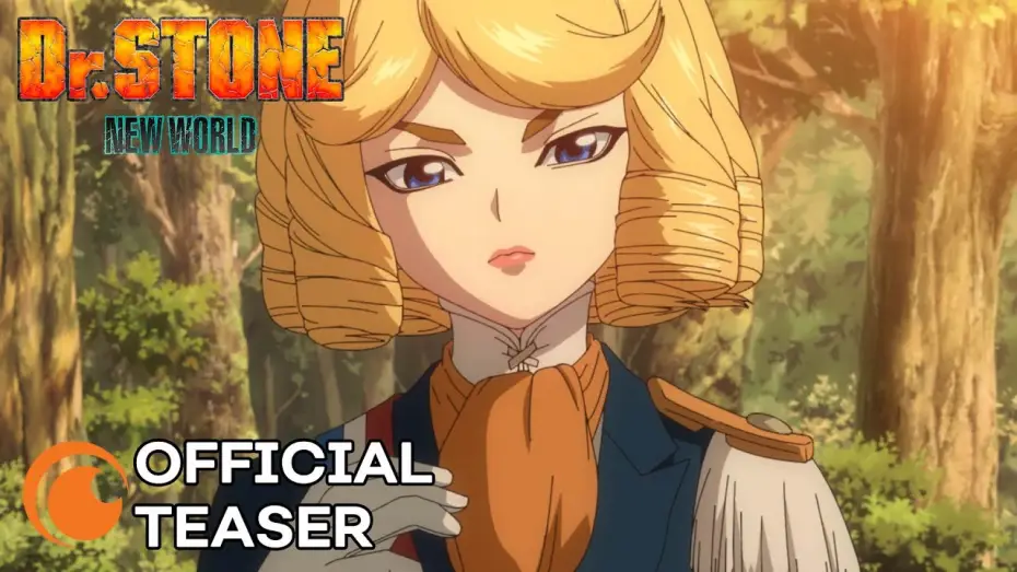 Відео до серіалу Доктор Стоун — Dr. Stone New World Official Teaser [Subtitled]