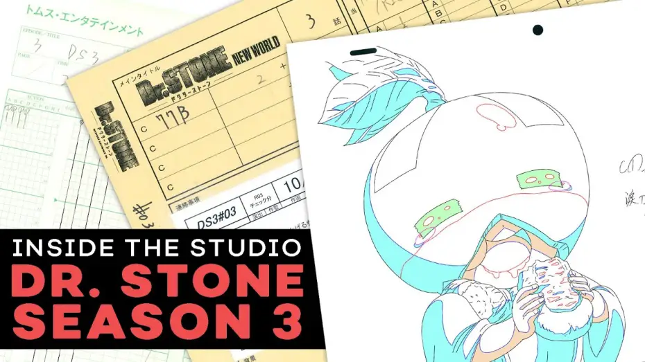Відео до серіалу Доктор Стоун — Dr. STONE Behind the Scenes | Making NEW WORLD [Subtitled]
