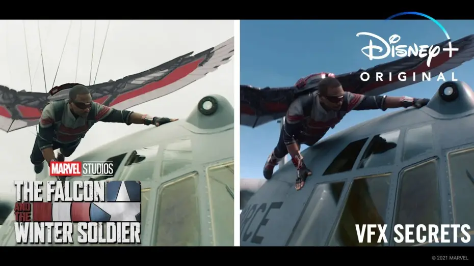 Відео до серіалу The Falcon and the Winter Soldier — VFX Secrets Behind Marvel Studios' The Falcon and The Winter Soldier