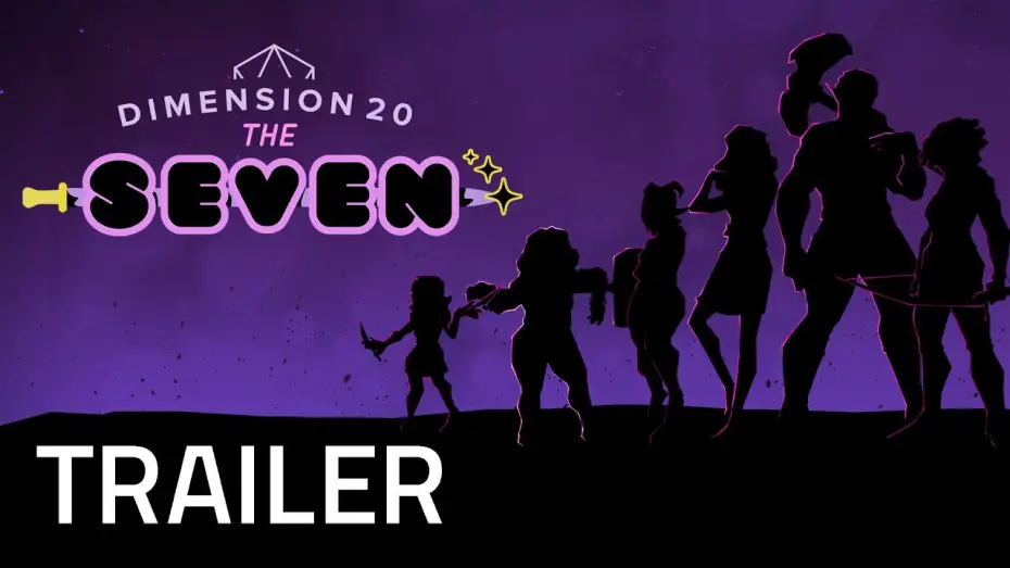 Відео до серіалу Dimension 20 — Сімка — Dimension 20: The Seven Trailer