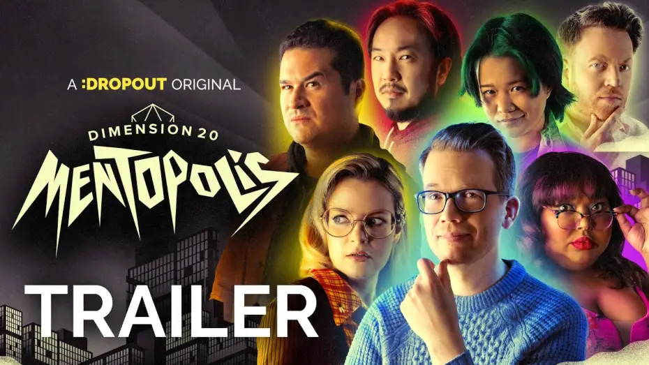 Відео до серіалу Dimension 20 — Dimension 20: Mentopolis Trailer