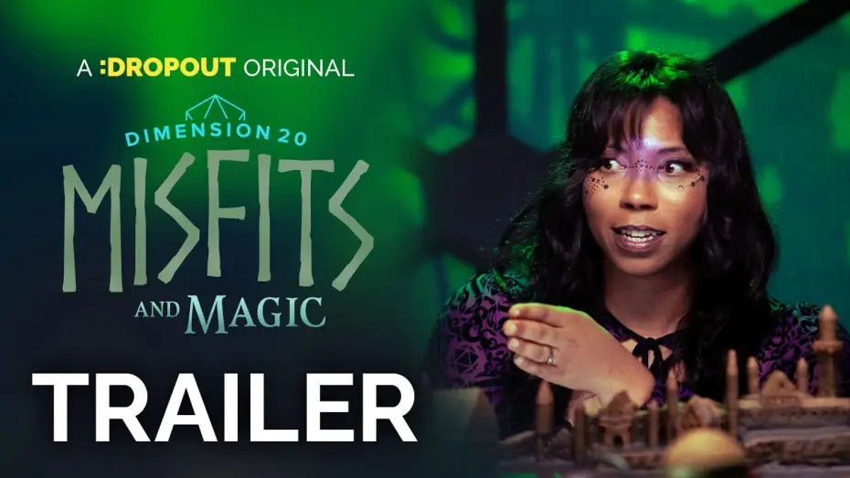 Відео до серіалу Dimension 20 — Dimension 20: Misfits and Magic Season 2 Trailer