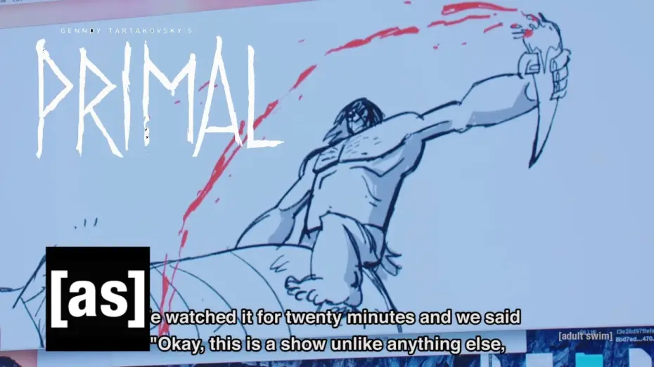 Відео до серіалу Первісний — Behind The Scenes: Genndy Tartakovsky's Primal | adult swim