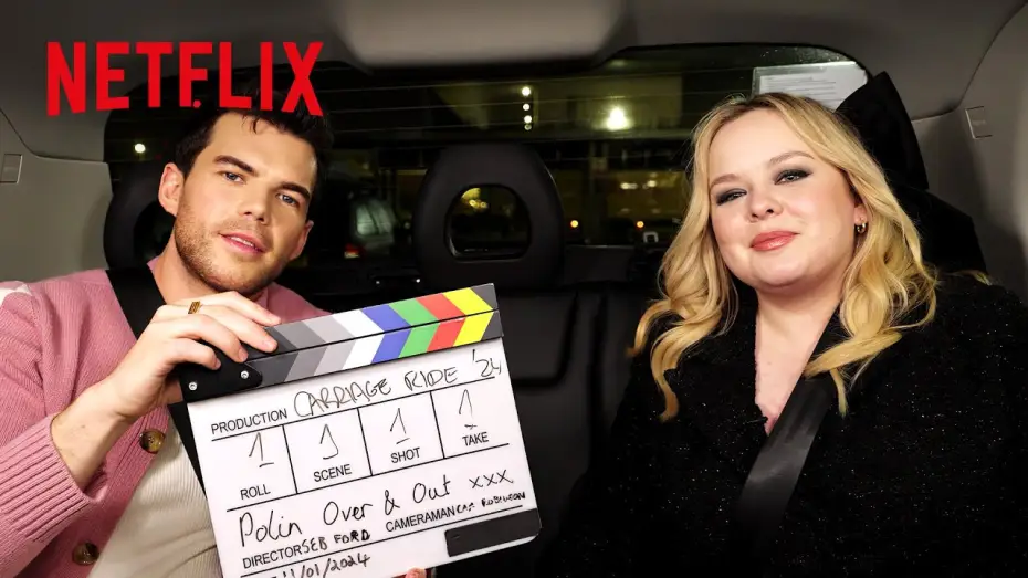 Відео до серіалу Бріджертони — Bridgerton's Nicola Coughlan and Luke Newton Take A Carriage Tour of London | Netflix