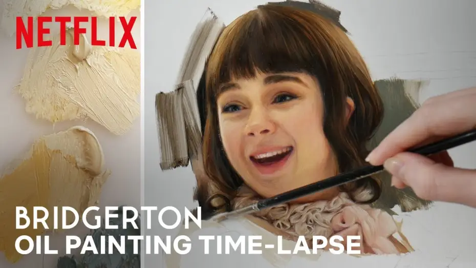Відео до серіалу Бріджертони — Eloise Bridgerton Oil Painting by Daria Callie | Netflix