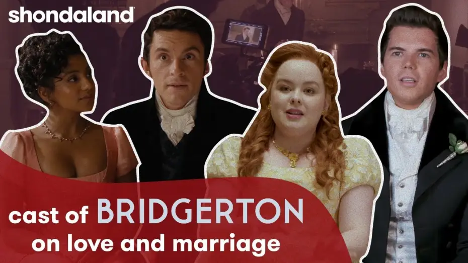 Відео до серіалу Бріджертони — Bridgerton Cast Talks Regency Era Love and Marriage | Shondaland