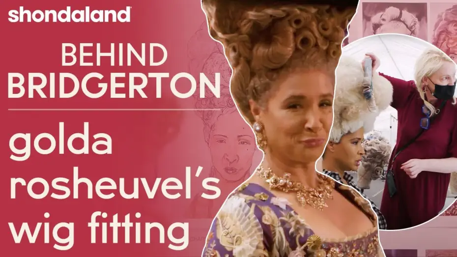 Відео до серіалу Бріджертони — Behind Bridgerton Outtake: Golda Rosheuvel's Wig Fitting | Shondaland