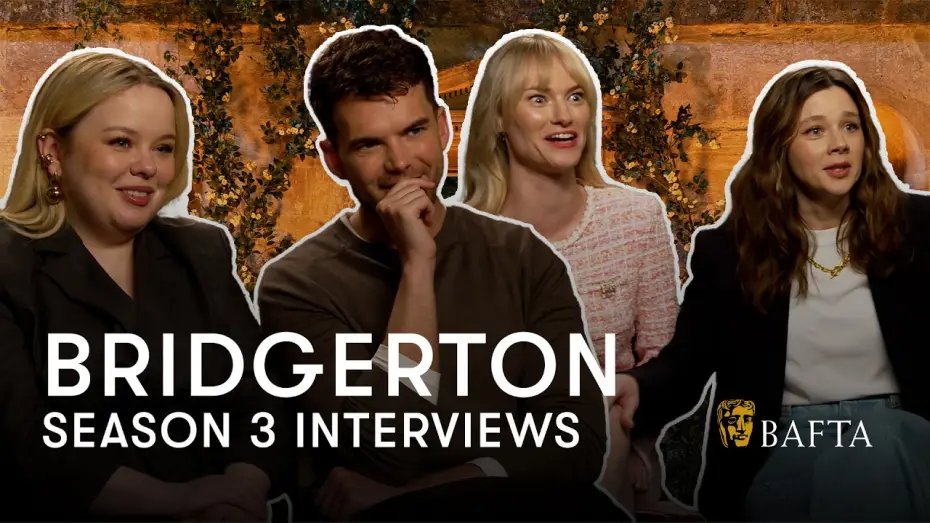 Відео до серіалу Бріджертони — Nicola Coughlan and Luke Newton on Penelope and Colin's love story in Bridgerton Season 3 | BAFTA