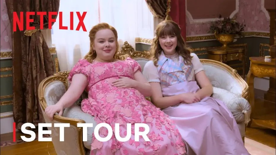 Відео до серіалу Бріджертони — Season 2 | A Sneak Peek Tour With Nicola Coughlan and Claudia Jessie