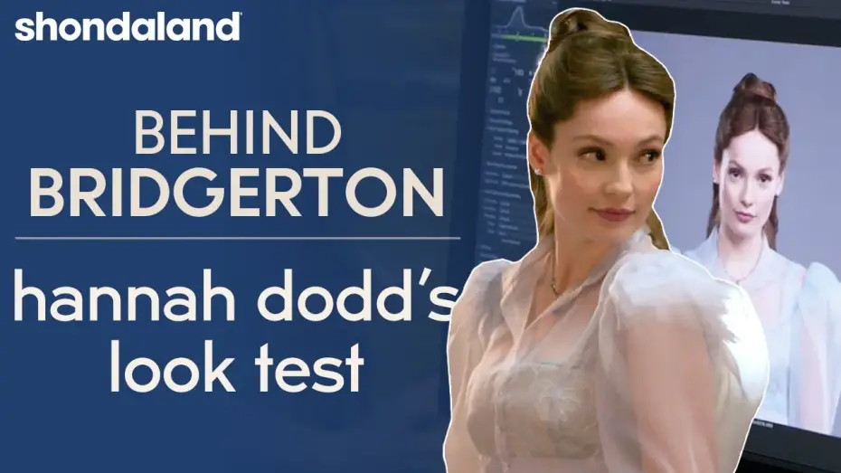 Відео до серіалу Бріджертони — Behind Bridgerton Outtake: Hannah Dodd's Look Test | Shondaland
