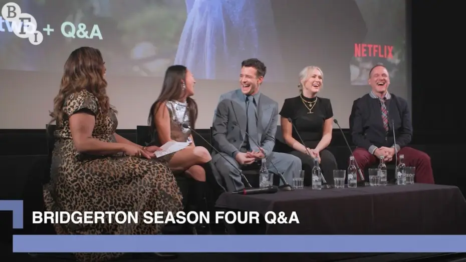Відео до серіалу Бріджертони — Bridgerton stars Yerin Ha and Luke Thomson talk about season 4 | BFI Q&A