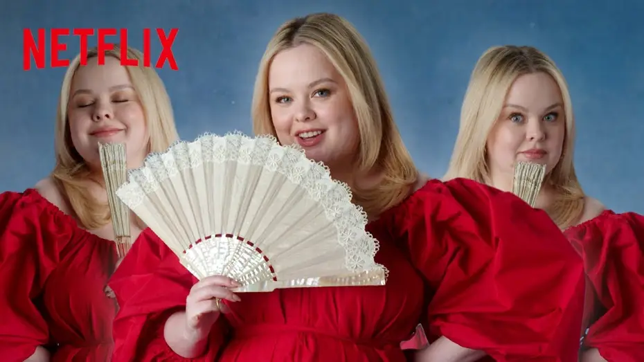 Відео до серіалу Бріджертони — Nicola Coughlan Teaches You How to Flirt With a Fan | ﻿Bridgerton | ﻿Netflix