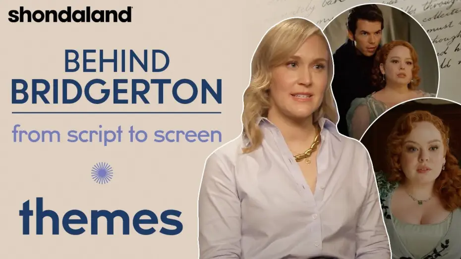 Відео до серіалу Бріджертони — Behind Bridgerton - From Script to Screen: Themes | Shondaland