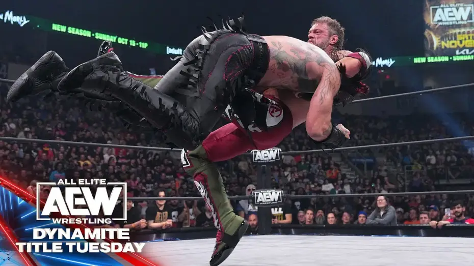 Відео до серіалу All Elite Wrestling: Dynamite — Rated-R Superstar Adam Copeland makes his in-ring debut against Luchasaurus! | 10/9/23, AEW Dynamite