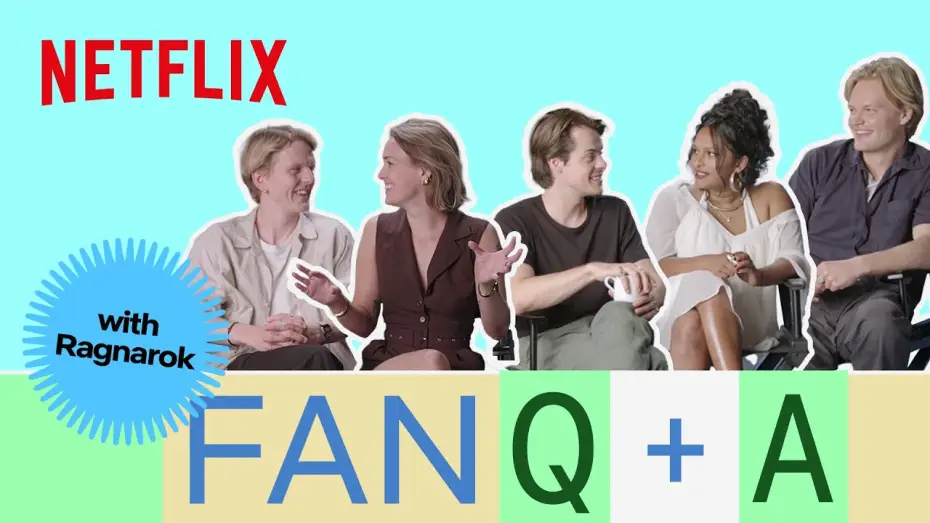 Відео до серіалу Рагнарок — Fan Q’s with the cast [ENG SUB]