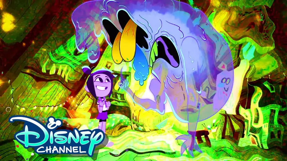 Відео до серіалу Привид та Моллі МакҐі — First Day Frights 👻  | NYCC Sneak Peek | The Ghost and Molly McGee | Disney Channel Animation